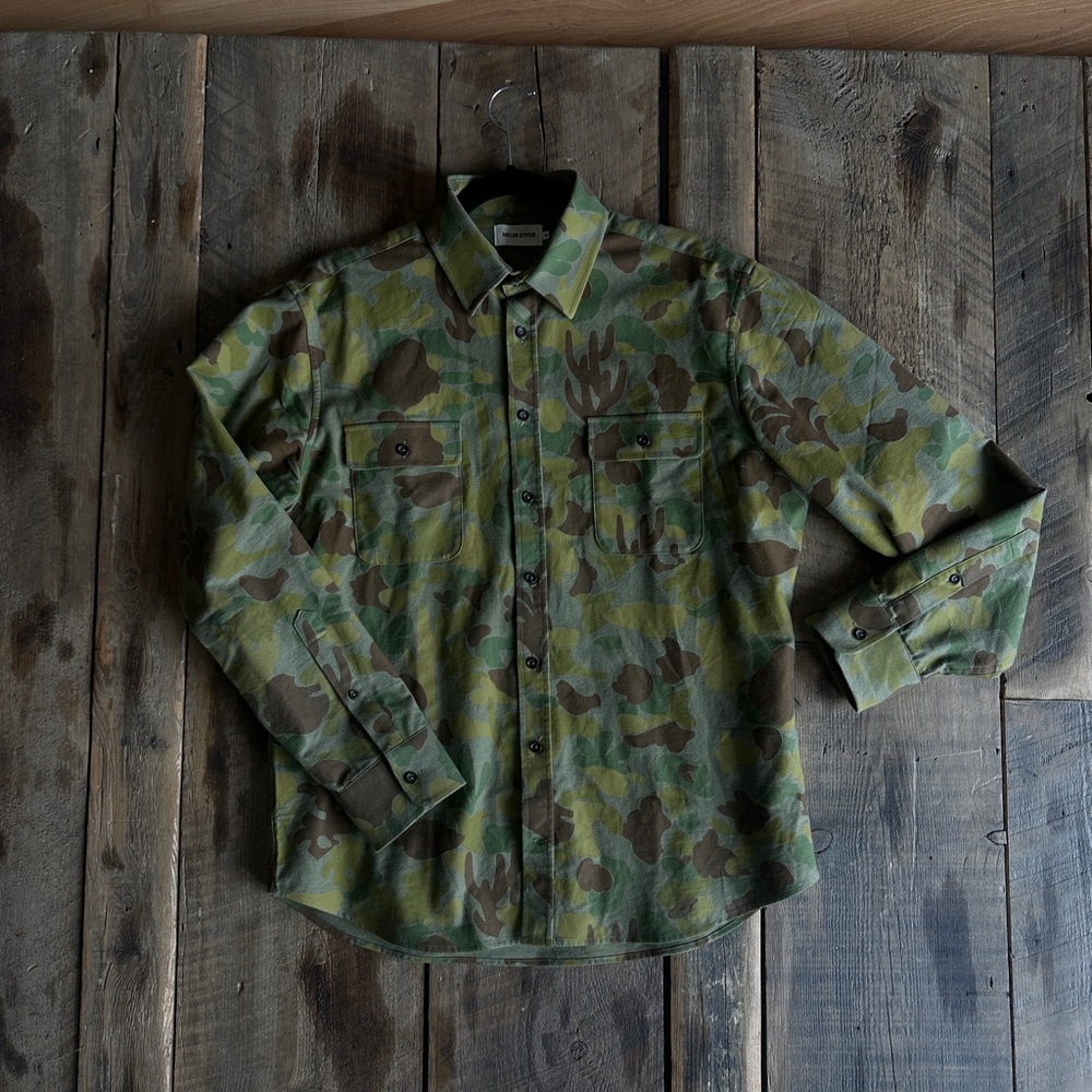 Camouflage Men’s Taylor Stitch Yosemite Shirt